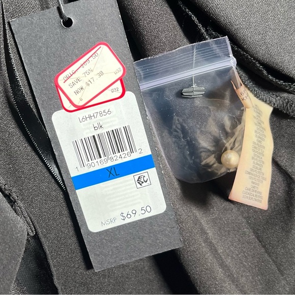 ECI Black Asymmetrical Boxy Top - Picture 3 of 7